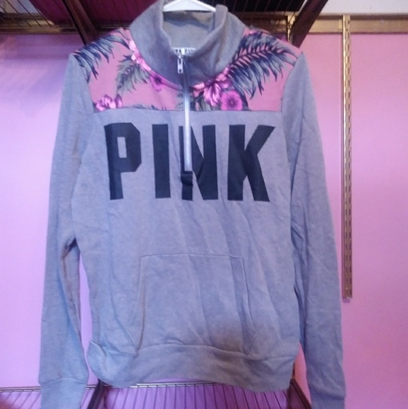 PINK Victoria's Secret Sweaters - VS PINK Half Zip Medium NIP